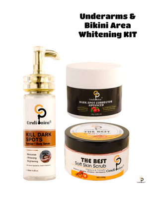 Underarms & Bikini Area Whitening KIT
